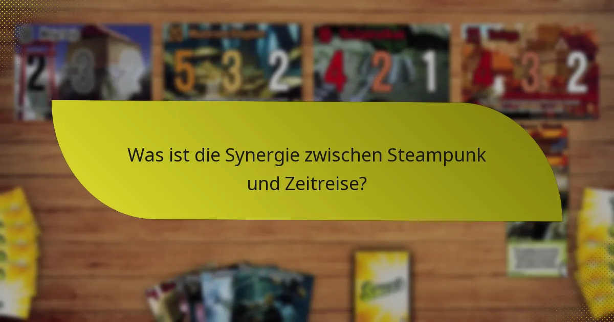 Was sind effektive Taktiken zur Kombination von Steampunk und Zeitreise?