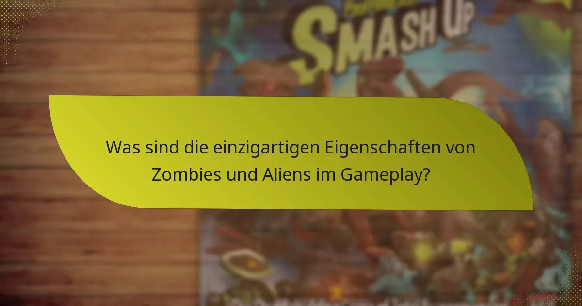Welche taktischen Strategien können mit der Zombie-Alien-Kombination eingesetzt werden?