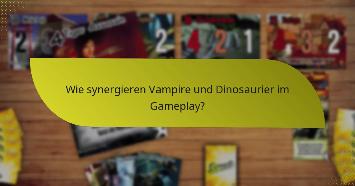 Wie vergleicht sich die Vampir- und Dinosaurier-Kombination mit anderen Charakterkombinationen?